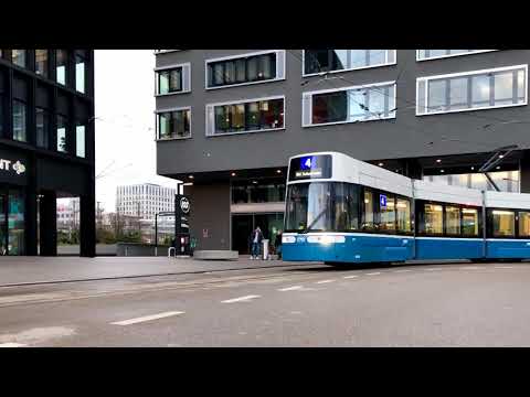 VBZ Zürich Tram | Bombardier Flexity Zürich #4003