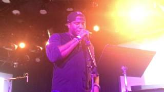 Oak Onaodowan and Samora Pinderhughes - poem about Michael Booth - Le Poisson Rouge (4/20/17)