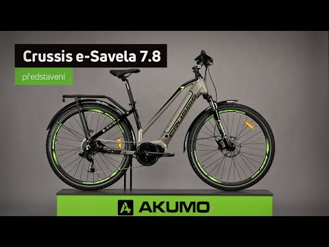 Elektrokolo CRUSSIS e-Savela 7.8 - dámské trekové elektrokolo