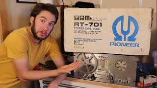 FREE Pioneer Reel To Reel In Its Original Box! Will It Play?