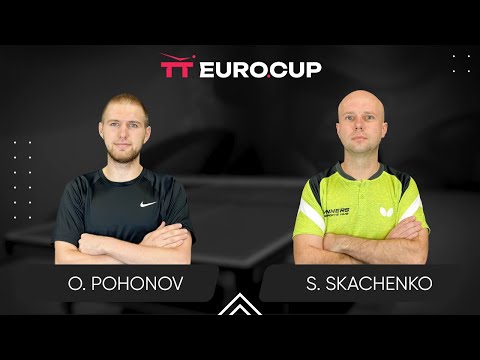 13:45 Oleksandr Pohonov - Serhii Skachenko 06.09.2025 TT Euro.Cup Ukraine Master. TABLE 4