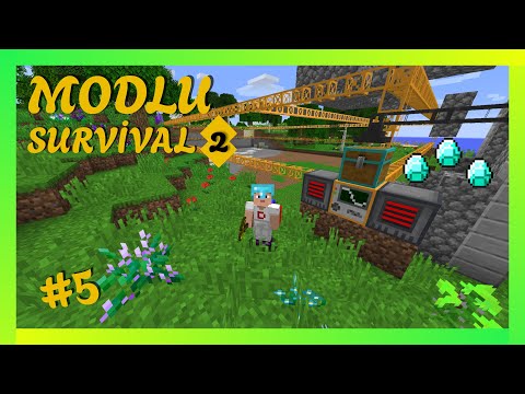 OTOMATİK MADEN MAKİNASI 💎💎 - Modlu Survival - S2 - #5
