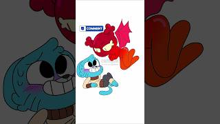 Gumball x Penny | Not My Problem #theamazingworldofgumball #gumball #art #shorts