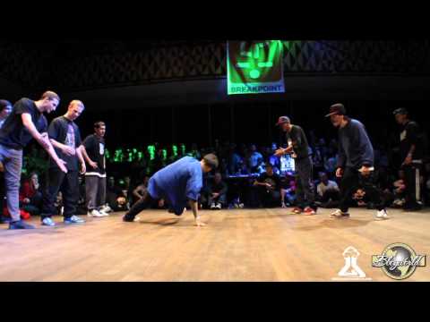 Illusion Of Exist vs Funk Fockers // .BBoy World // BREAKING 3on3 EIGHT-FINAL | FLOOR WARS 2013