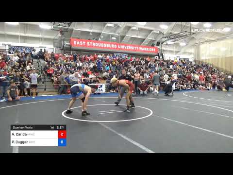 70 Kg Quarterfinal Alexander Carida Husky Elite Wrestling Club Vs Patrick Duggan Pennsylvania Regi