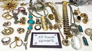 😁 33 Pounds Ep 2 Jewelry Unboxing & Sale! & Maple Syrup? 😂 #jewelry