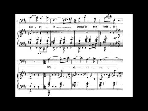 Roderigo, beviam!... Inaffia l'ugola; Otello; Tito Gobbi (with score)