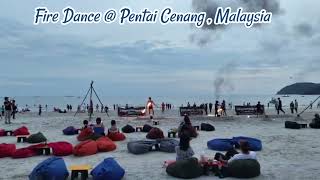 Malaysian Diaries : Fire Dance at Pentai Cenang Beach , Malasiya #travelmalasyia