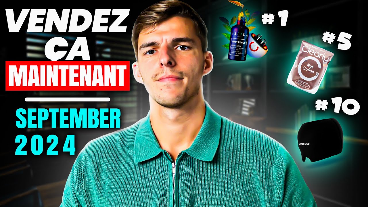 Top 7 produits à vendre en Septembre 2024 – SHOPIFY DROPSHIPPING