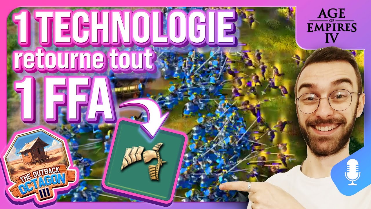 Cette unité est absurde en FFA ! Outback Octagon 3 by @AussieDrongo sur AOE 4