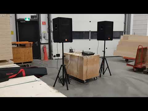 💪🏼JBL💪🏼JBL - JRX 115 Toppen Tested With Fame PM 1404 Fx Pro Powermixer Speaker PA Test Full Range