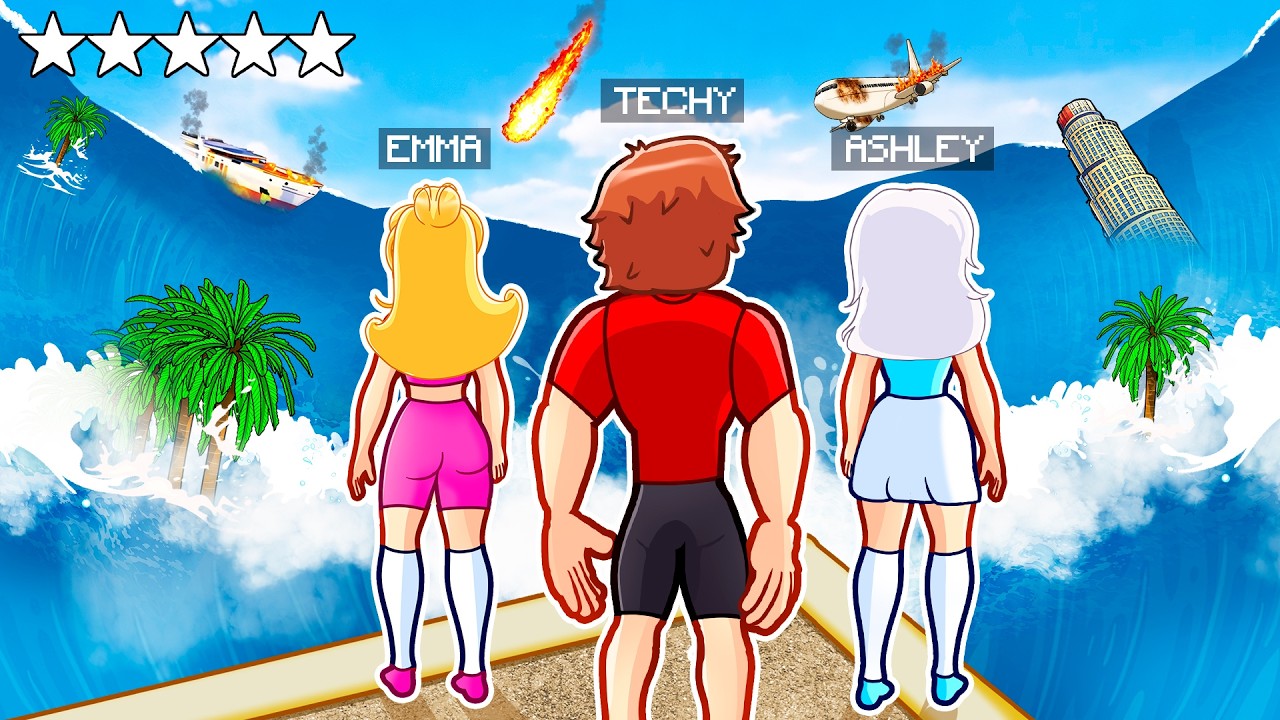 Surviving The Biggest TSUNAMI In GTA 5...