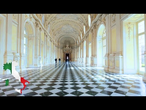 LA VENARIA REALE - LA REGGIA- TURIN -virtual tour of one of the most beautiful places in Italy 4k