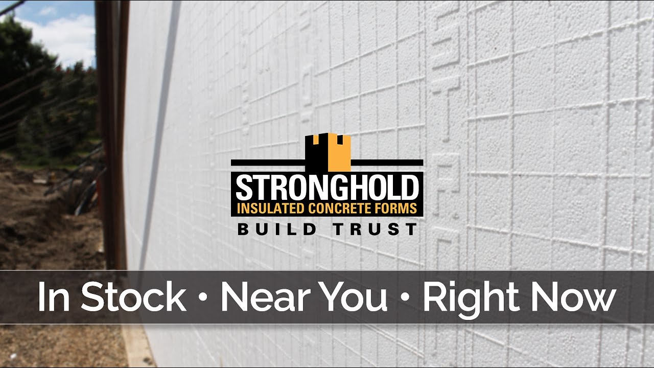 Stronghold ICF Blocks - Insulated Concrete Forms - Manufacturing & Testing in Canada & USA