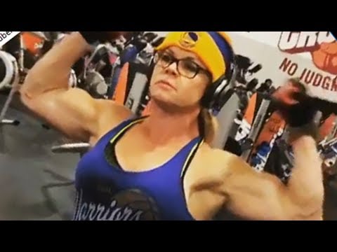 47 years young muscle woman Julie Hodges