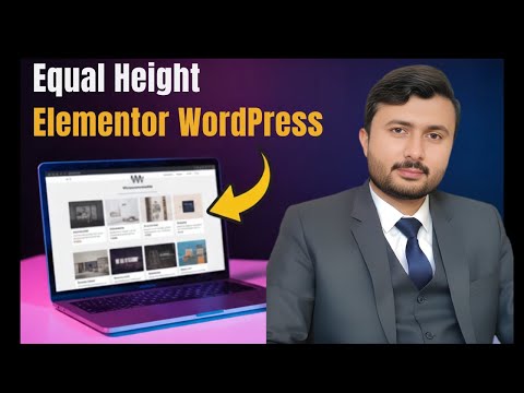 how to use equal height option in elementor wordpress only just in 5 minutes?