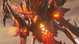 DIABLO 3 Diablo Falls From Heaven Scene Cinematic 4K