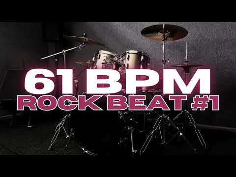 61 BPM - Rock Drum Beat - Loop 1
