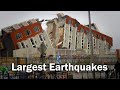TOP 10 Largest Earthquakes Ever Caught on Camera