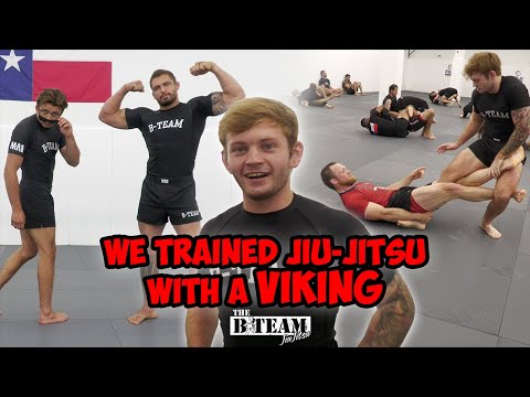TRAINING JIU-JITSU WITH A VIKING | B-TEAM VLOG