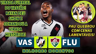 VIRADA SURREAL DO VASCÃO | Vasco x Fluminense | Melhores Momentos (COMPLETO) | COPA DO BRASIL 2025