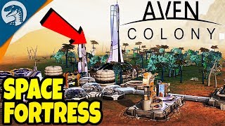 COLONIZING CRAZY ALIEN PLANETS, BASE BUILDING | Aven Colony First Look Gameplay