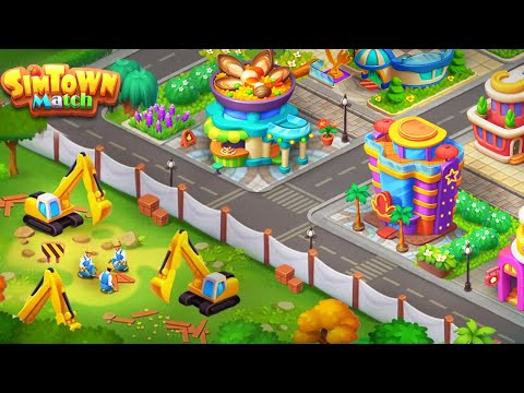 SimTown Match - Build & Match Video