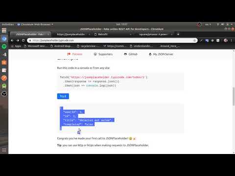 Retrofit Android tutorial - part1: Json