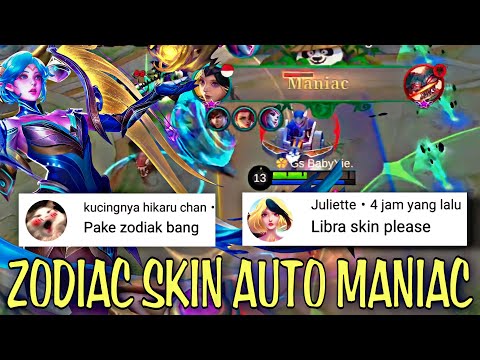LUNOX TUTORIAL EASY MANIAC WITH ZODIAC !! LUNOX BEST BUILD 2022 - LUNOX GAMEPLAY - MOBILE LEGENDS