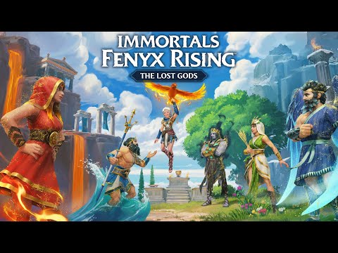 IMMORTALS FENYX RISING: THE LOST GODS All Cutscenes (Game Movie) 1080p 60FPS HD