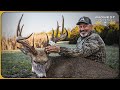 Big Buck Crushing Scrapes Owen S Perfect Late October Hunt Midwest Whitetail
