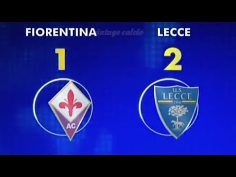 Fiorentina-Lecce 1:2, 2008/09 - 90° minuto