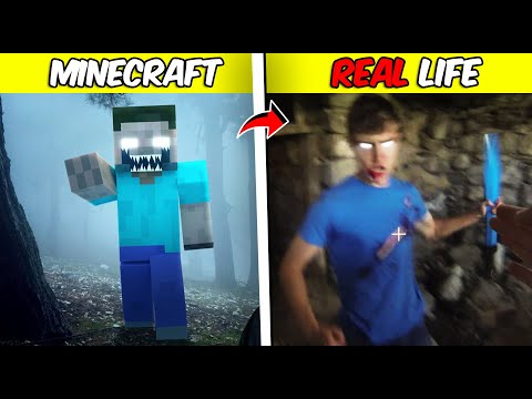 Real Life Minecraft Mobs and Entities