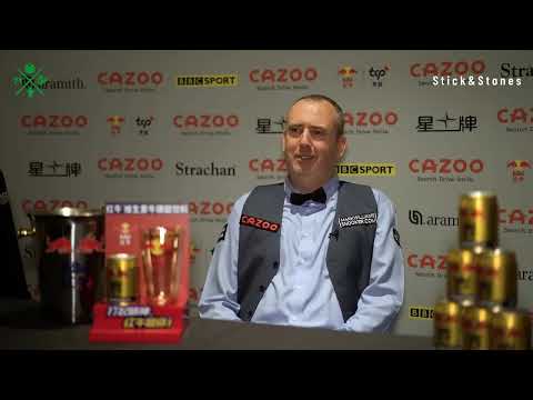 Mark William Comments on playing against Ronnie O'Sullivan in Quarters | Cazoo Masters 2023 |