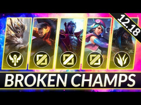 3 BROKEN Champions for EVERY ROLE in Patch 12.18 - CHAMPS to MAIN for FREE LP - LoL Guide