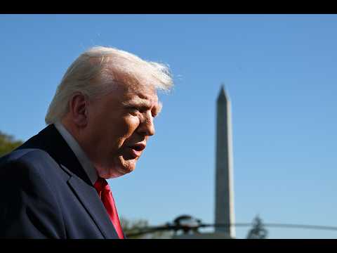 Live: Donald Trump speaks at White House on Pope Leo, Iran blockade