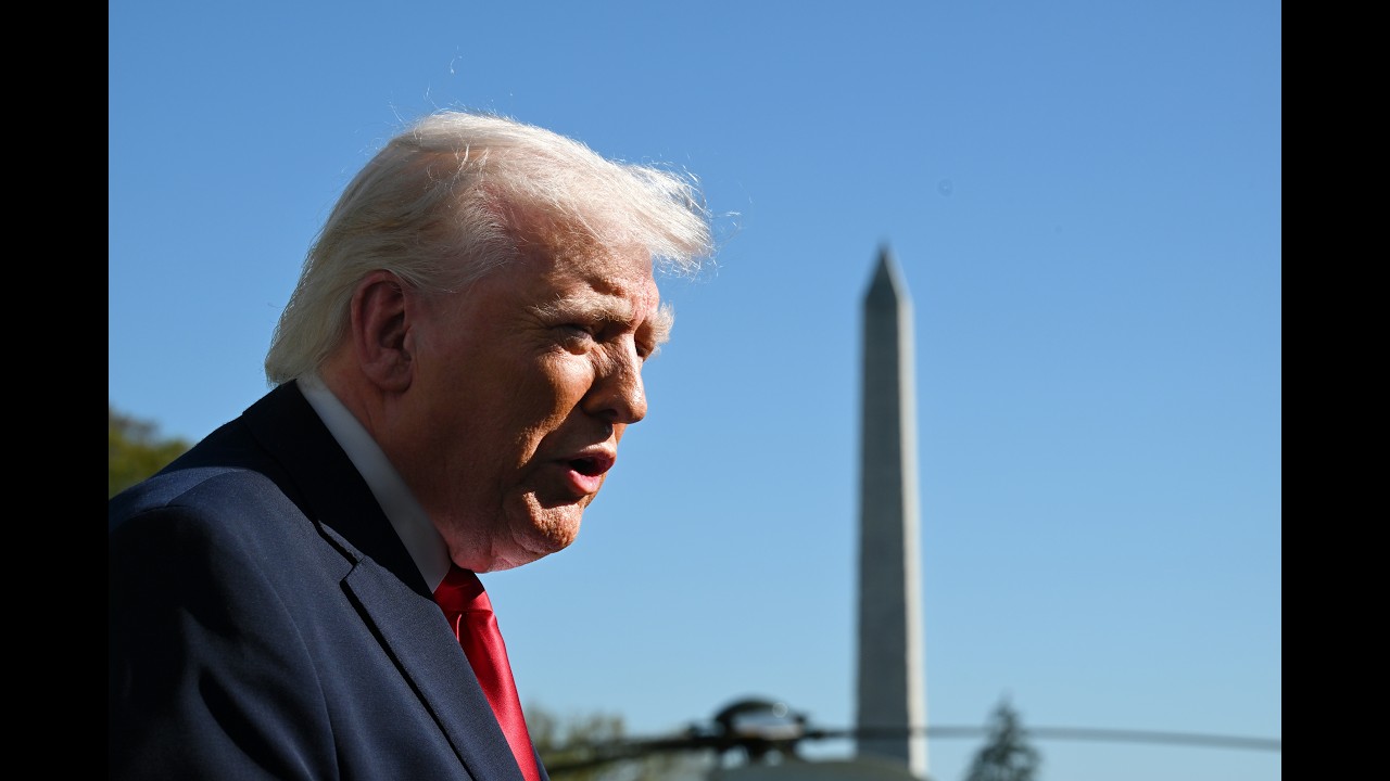 Live: Donald Trump speaks at White House on Pope Leo, Iran blockade