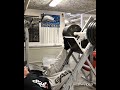 170kg single leg press 12 reps 3 sets - under 90 degrees