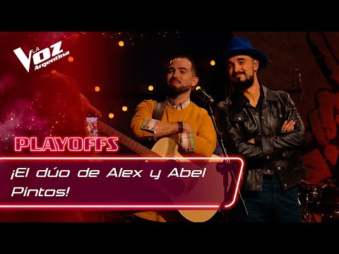 Alex Freid junto a Abel Pintos - Playoffs - La Voz Argentina 2021