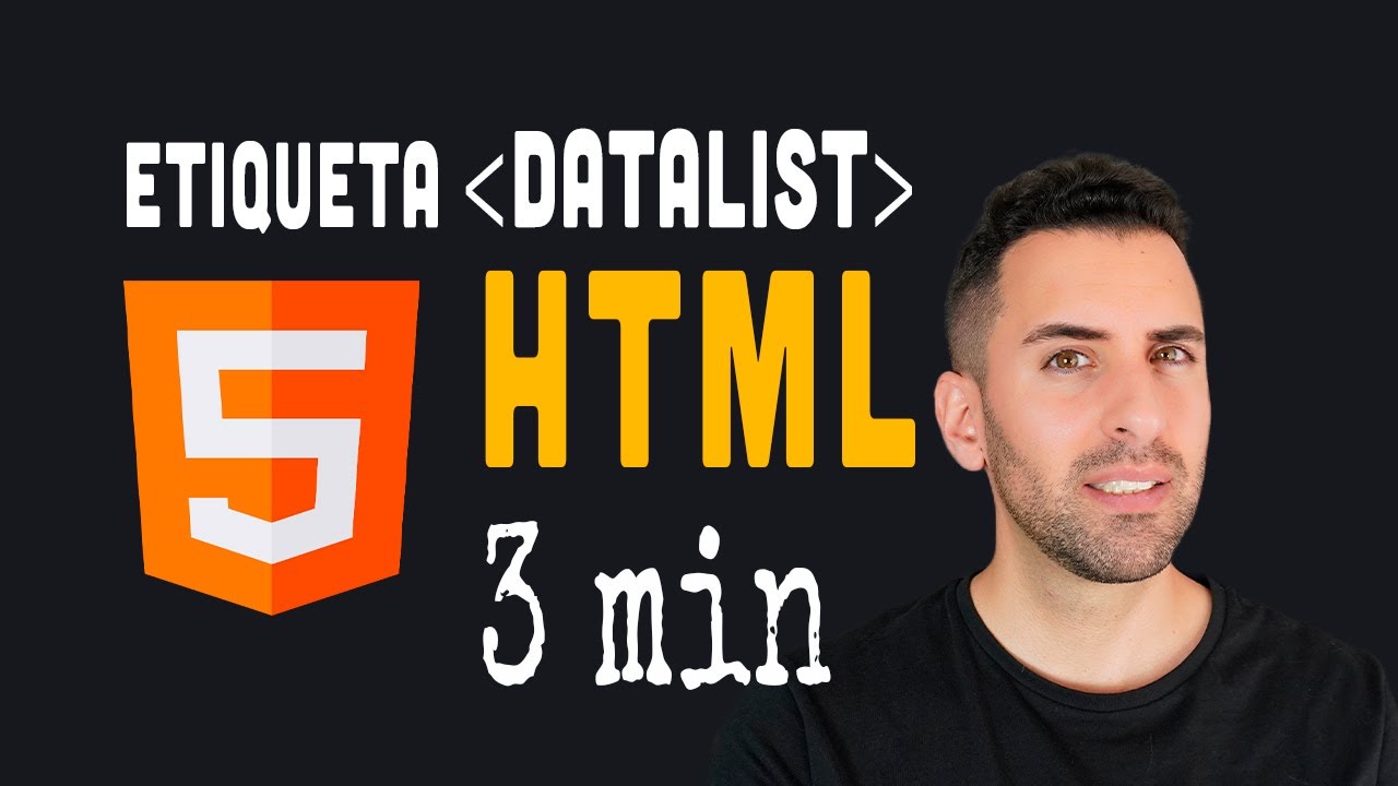 Debes conocer la etiqueta Datalist en HTML (y cómo funciona)
