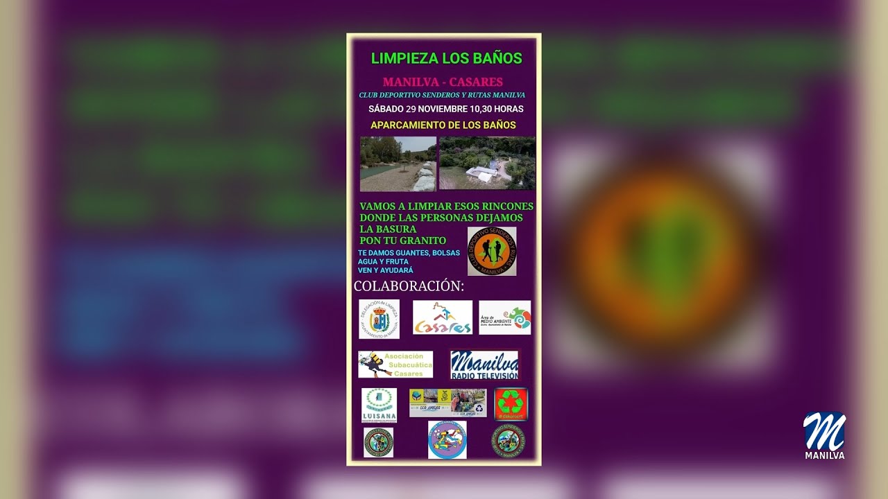 Nueva fecha para la limpieza de Los Baños
