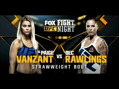 Fight Night Vancouver: Official Weigh-in Bec Rawlings vs. Paige VanZant  (im_where_the_ufc)