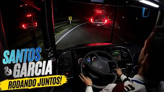 ENCONTRAMOS A GARCIA NA MADRUGADA! Rodamos Juntos Pela Estrada 🚌🌙