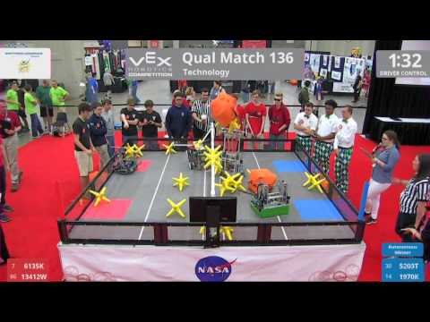 2017 VRC Tech Q136 - 6135K 13412W vs 5203T 1970K - 17 to 49