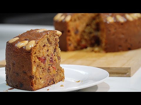 DUNDEE Cake  TRADITIONAL Scottish fruit cake AIR FRYER @HYSapientia