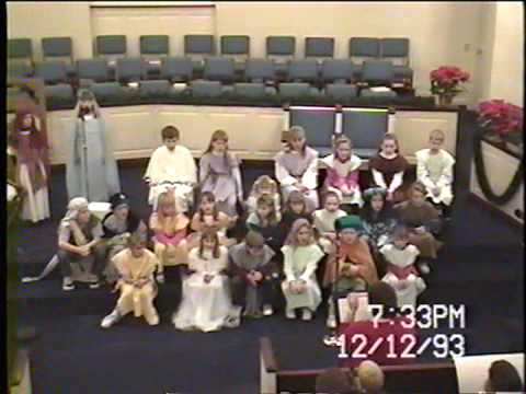 Kristen sings solo 12-12-93