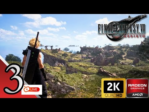 FINAL FANTASY 7 REBIRTH Gameplay Walkthrough Part 3 FULL GAME [WQHD 2K 60FPS PC] - No Commentary