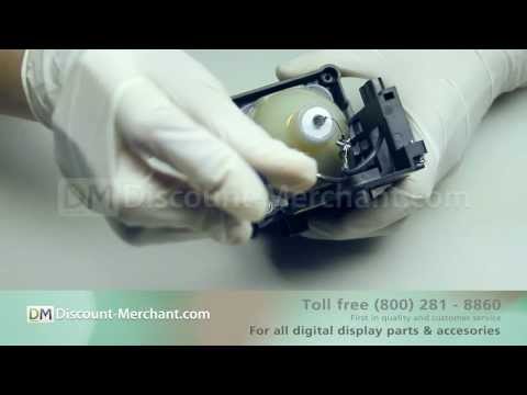 Sony LMP-H160 Projector Lamp Replacement Video Guide
