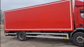 DAF LF 55.220 Koffer + DHollandia LBW 2500 kg