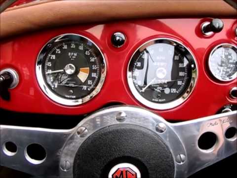 Test Driving a Restored 1959 MGA 1500 Roadster in Sonoma California